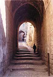 Jerusalem - Via Dolorosa - photograph 1976 by John Tyrrell