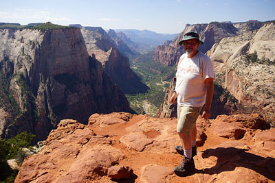 JT at Observation Point
