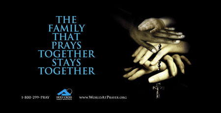 The family which prays together stays together