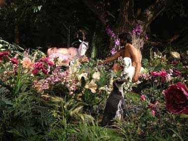 Adam in the Garden of Eden - Creation Museum