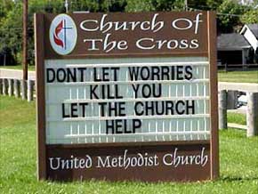 Don't Let Worries Kill You - Let the Church Help