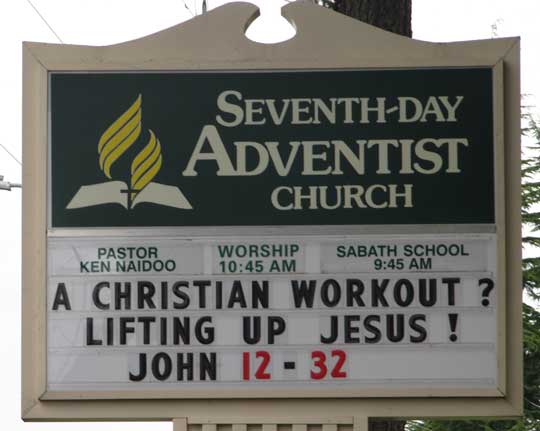 A Christian Workout ? / Lifting uo Jesus / John 12 - 32
