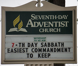 7-TH DAY SABBATH EASIEST COMMANDMENT TO KEEP